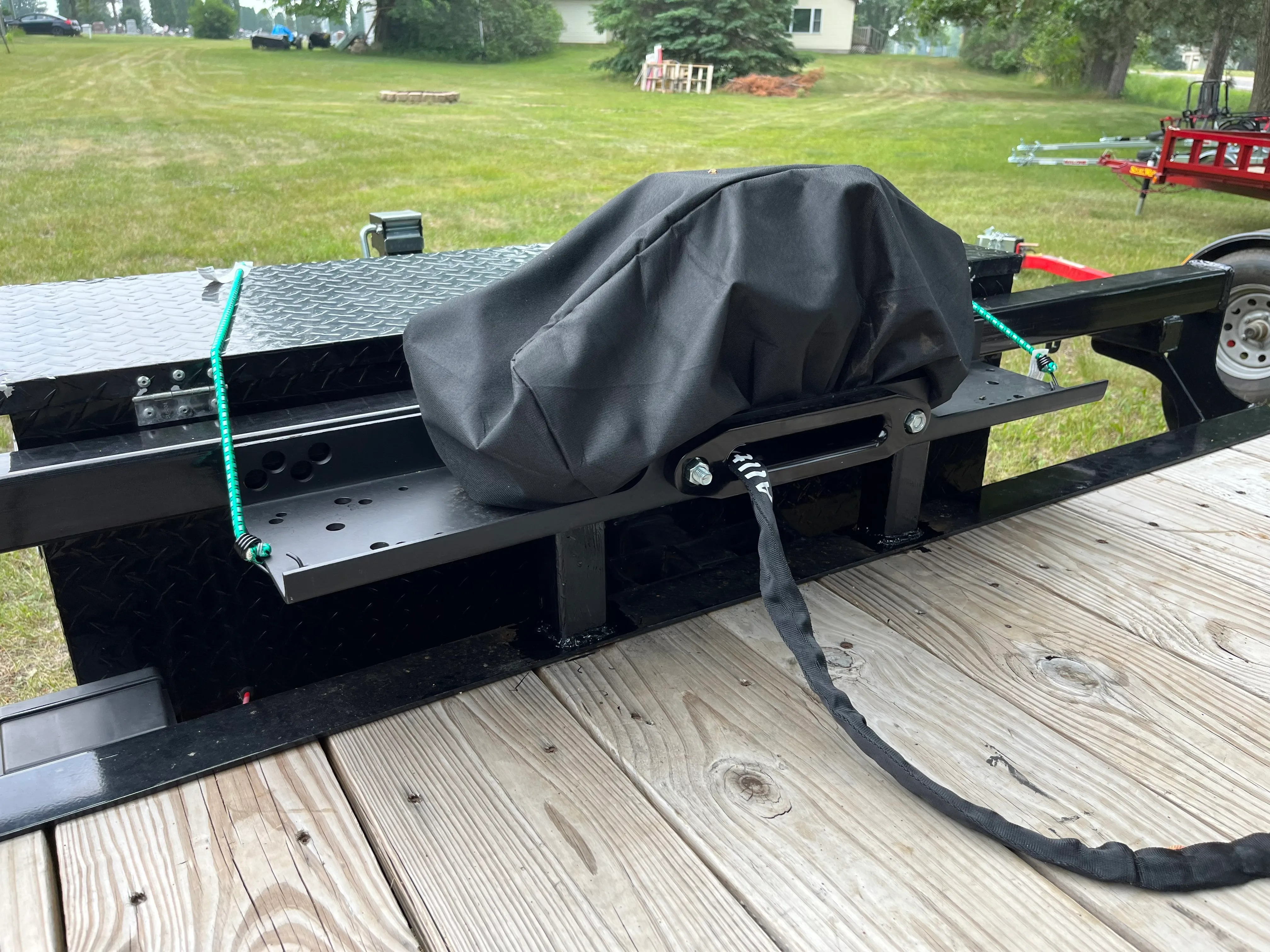 22' Car Hauler w/ Winch rental photo 5 - Eau Claire WI trailer rental