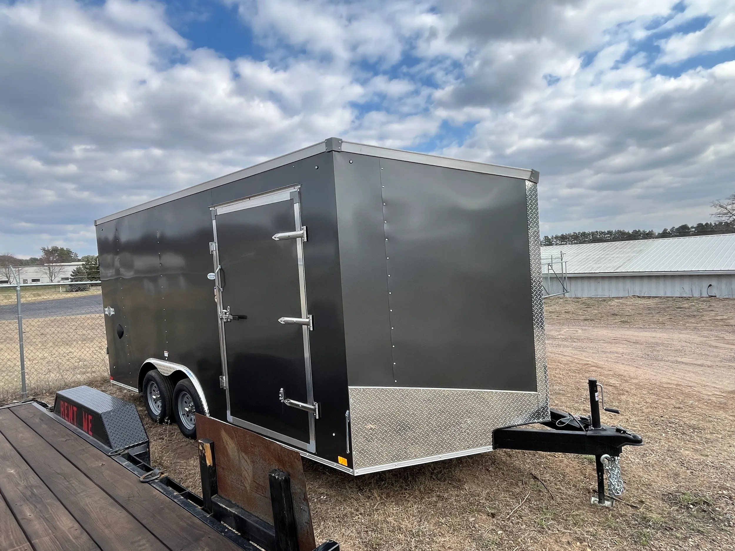 Enclosed cargo trailer rental for moving and storage in Eau Claire WI - weather protected trailer rental