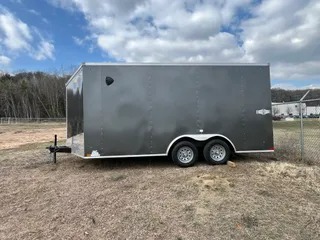 16'x8.5' Enclosed Trailer rental photo 3 - Eau Claire WI trailer rental
