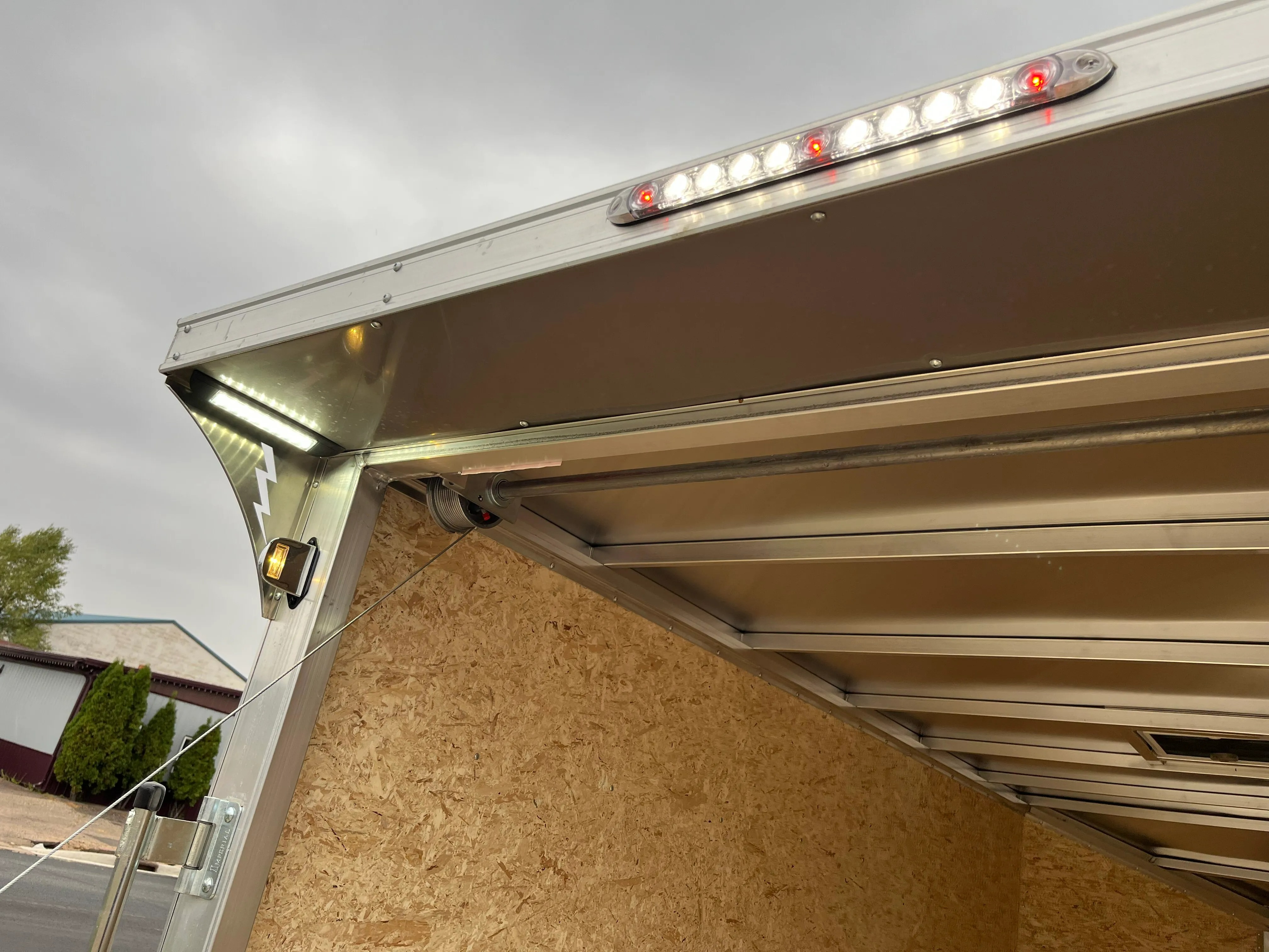 12'x6' Enclosed Trailer rental photo 2 - Eau Claire WI trailer rental