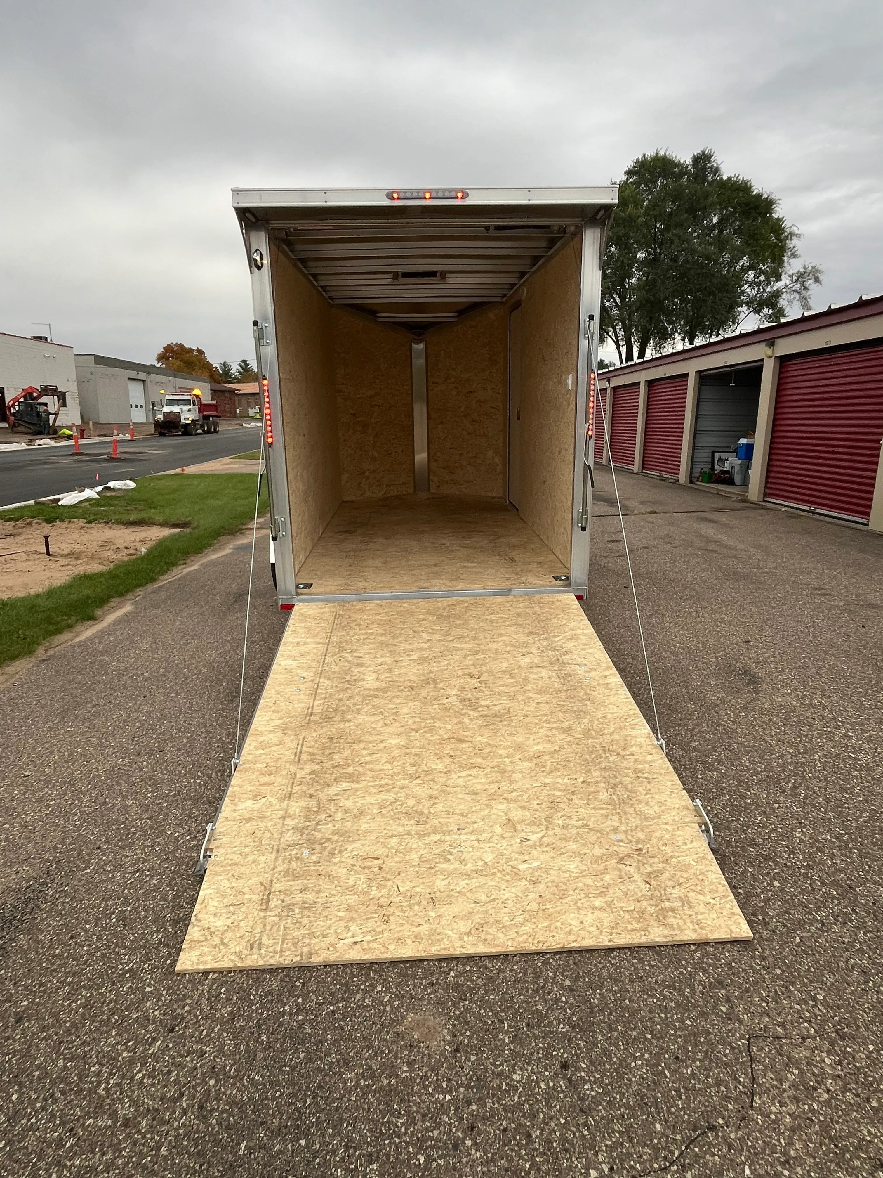 12'x6' Enclosed Trailer rental photo 5 - Eau Claire WI trailer rental