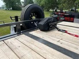22' Deck Over Tilt Trailer w/ Winch rental photo 5 - Eau Claire WI trailer rental