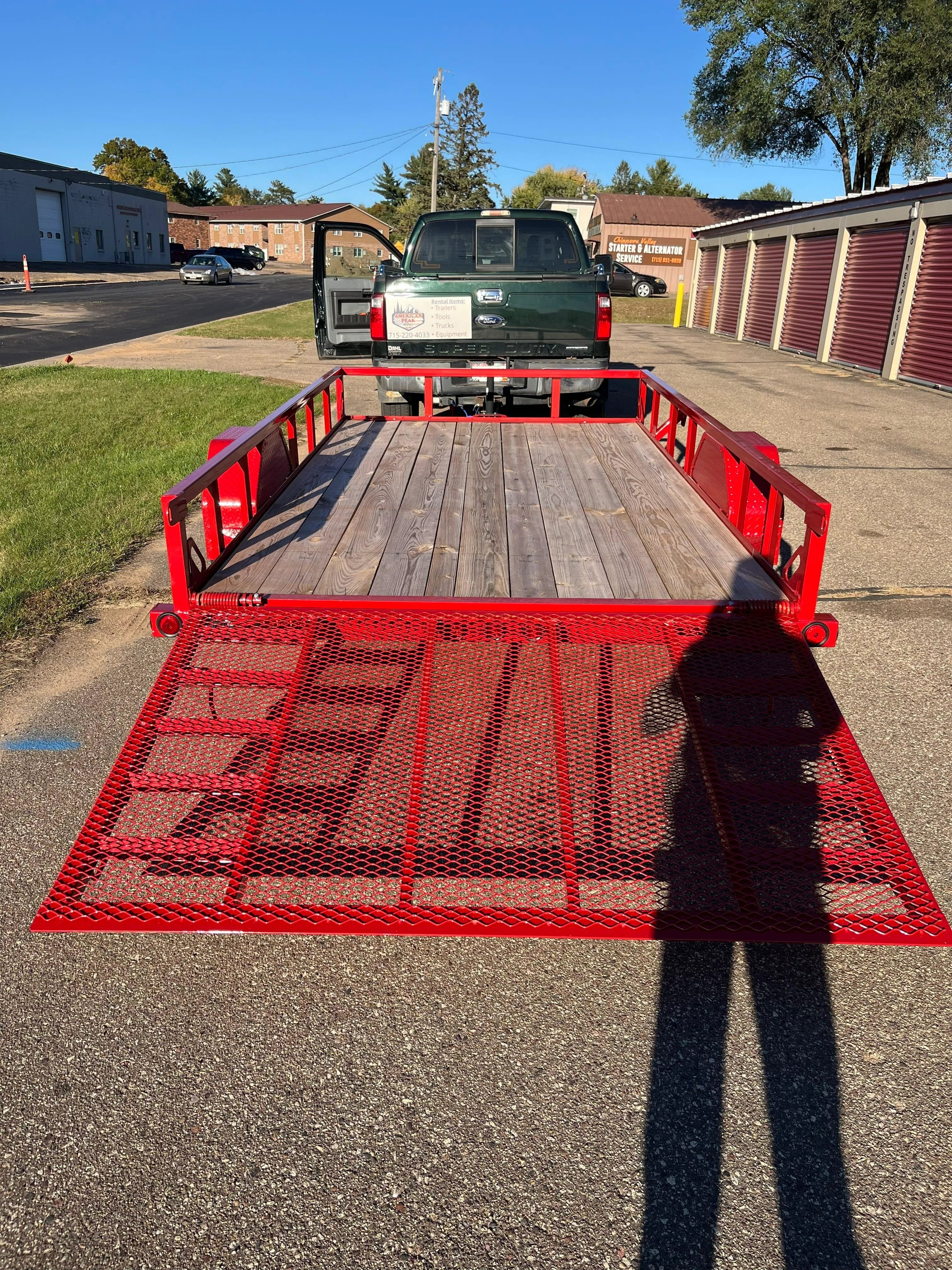 12' Utility Trailer rental photo 3 - Eau Claire WI trailer rental