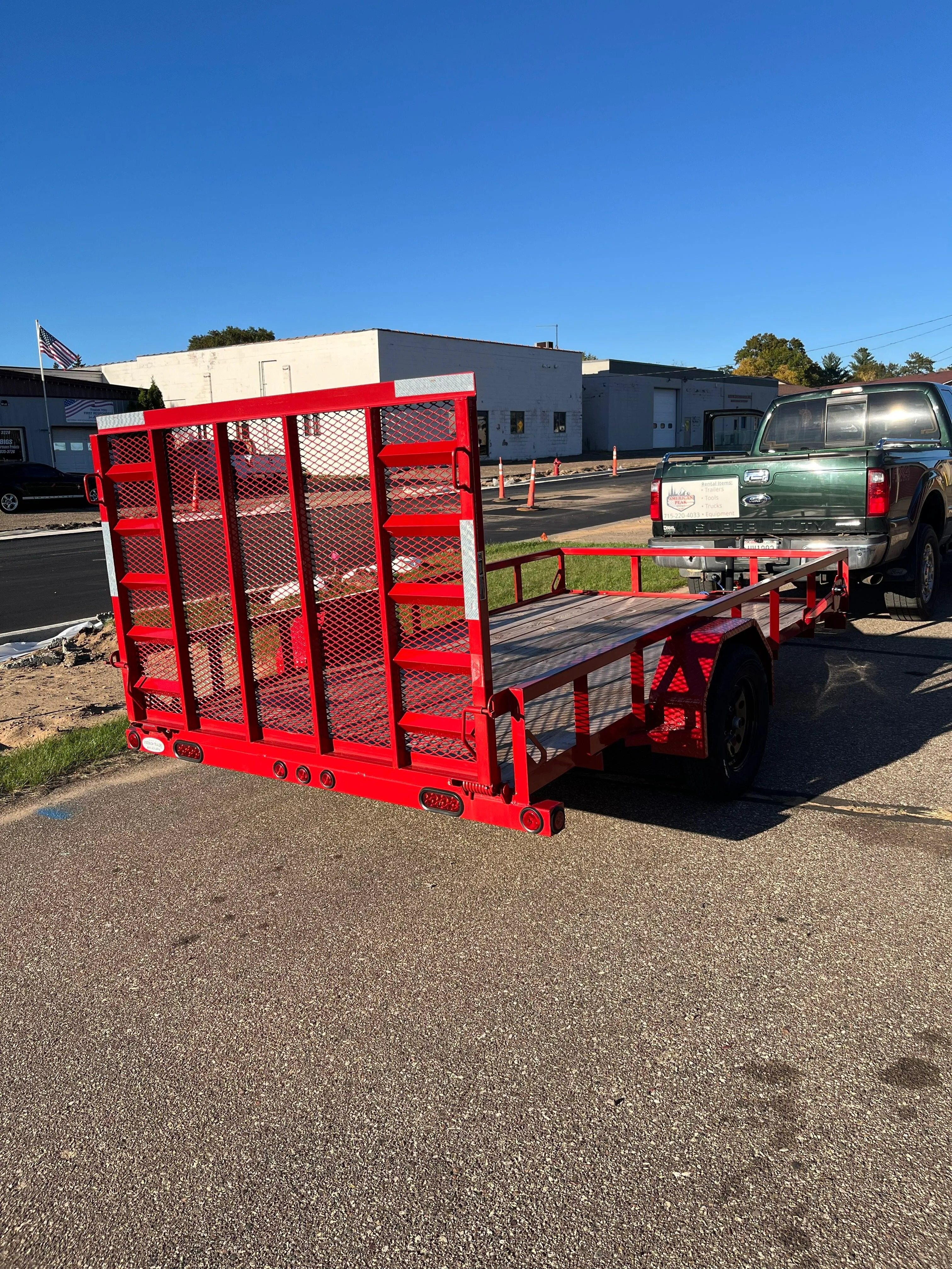 12' Utility Trailer rental photo 4 - Eau Claire WI trailer rental