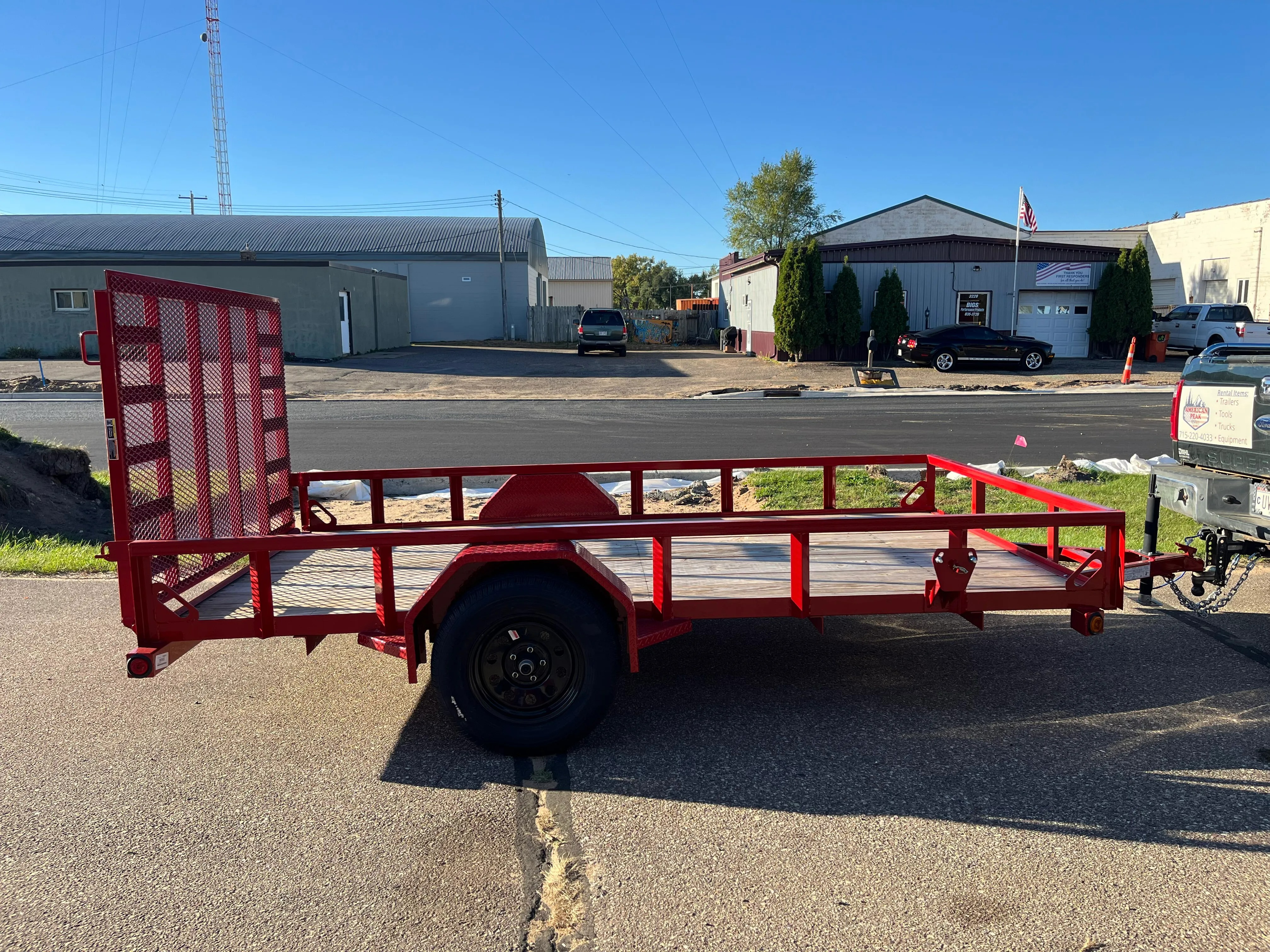 12' Utility Trailer rental photo 5 - Eau Claire WI trailer rental